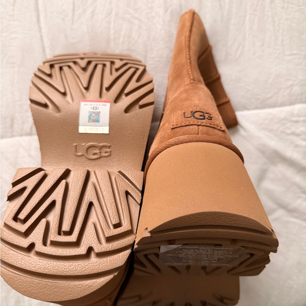UGG Chestnut Suede Boots